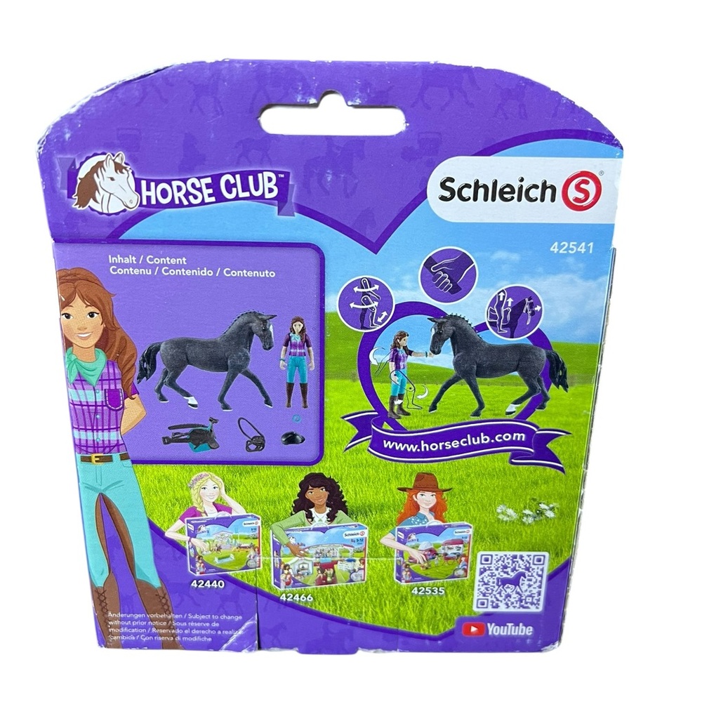 Schleich Horse Club LISA AND STORM Horse Playset, #42541, New In Box. - Picture 3 of 6